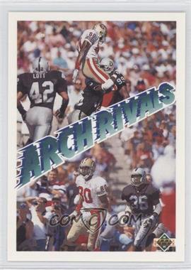 1991 Upper Deck - [Base] #655 - Jerry Rice, Terry McDaniel