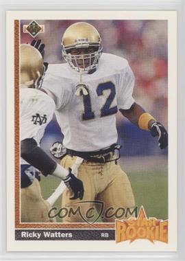 1991 Upper Deck - [Base] #9 - Ricky Watters