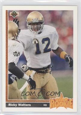 1991 Upper Deck - [Base] #9 - Ricky Watters