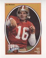 Joe Montana (1987 First Passing Title) [EX to NM]