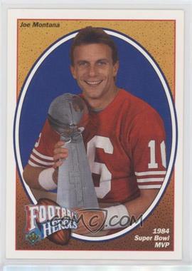 1991 Upper Deck - Football Heroes - Joe Montana #3 - Joe Montana