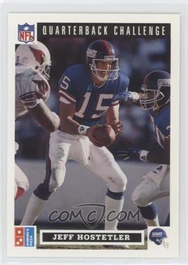 1991 Upper Deck Domino's Pizza Quarterback Challenge - [Base] #18 - Jeff Hostetler