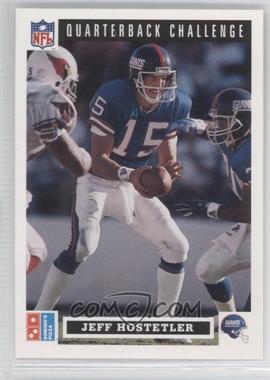 1991 Upper Deck Domino's Pizza Quarterback Challenge - [Base] #18 - Jeff Hostetler