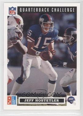 1991 Upper Deck Domino's Pizza Quarterback Challenge - [Base] #18 - Jeff Hostetler