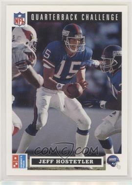 1991 Upper Deck Domino's Pizza Quarterback Challenge - [Base] #18 - Jeff Hostetler