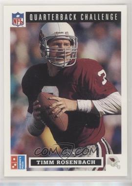 1991 Upper Deck Domino's Pizza Quarterback Challenge - [Base] #20 - Timm Rosenbach