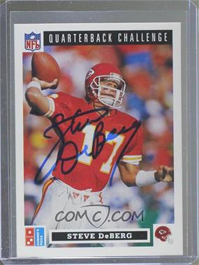 1991 Upper Deck Domino's Pizza Quarterback Challenge - [Base] #22 - Steve DeBerg [JSA Certified COA Sticker]