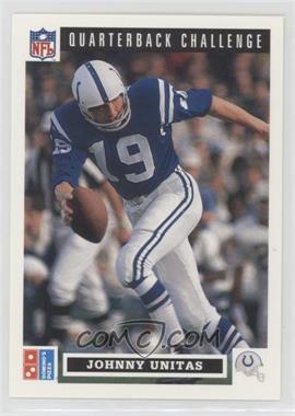 1991 Upper Deck Domino's Pizza Quarterback Challenge - [Base] #46 - Johnny Unitas