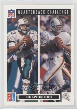 1991 Upper Deck Domino's Pizza Quarterback Challenge - [Base] #49 - Bob Griese, Dan Marino