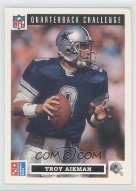 1991 Upper Deck Domino's Pizza Quarterback Challenge - [Base] #6 - Troy Aikman