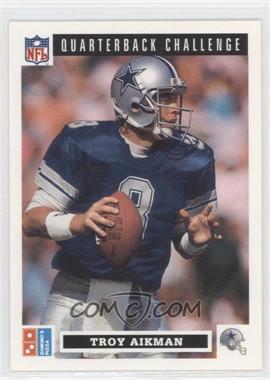 1991 Upper Deck Domino's Pizza Quarterback Challenge - [Base] #6 - Troy Aikman