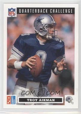 1991 Upper Deck Domino's Pizza Quarterback Challenge - [Base] #6 - Troy Aikman