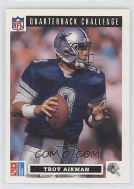 1991 Upper Deck Domino's Pizza Quarterback Challenge - [Base] #6 - Troy Aikman