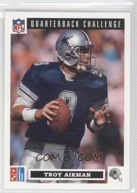 1991 Upper Deck Domino's Pizza Quarterback Challenge - [Base] #6 - Troy Aikman