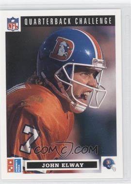 1991 Upper Deck Domino's Pizza Quarterback Challenge - [Base] #7 - John Elway