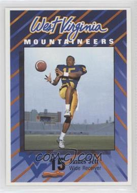 1991 West Virginia Mountaineers Team Issue - [Base] #21 - James Jett