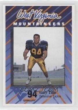 1991 West Virginia Mountaineers Team Issue - [Base] #38 - Gary Tillis