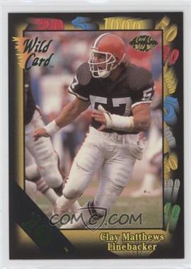 1991 Wild Card - [Base] - 10 Stripe #132 - Clay Matthews