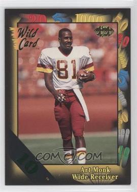 1991 Wild Card - [Base] - 10 Stripe #49 - Art Monk