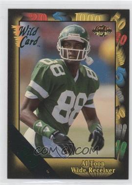 1991 Wild Card - [Base] - 10 Stripe #56 - Al Toon