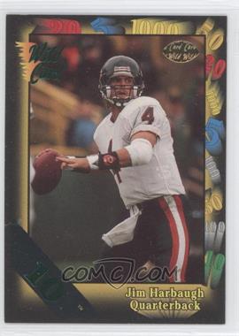 1991 Wild Card - [Base] - 10 Stripe #64 - Jim Harbaugh