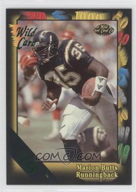 1991 Wild Card - [Base] - 10 Stripe #83 - Marion Butts