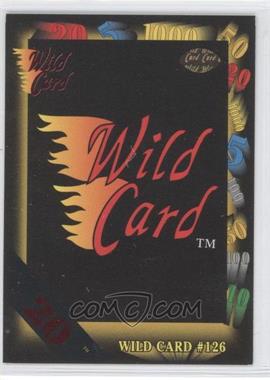 1991 Wild Card - [Base] - 20 Stripe #126 - Wild Card 126