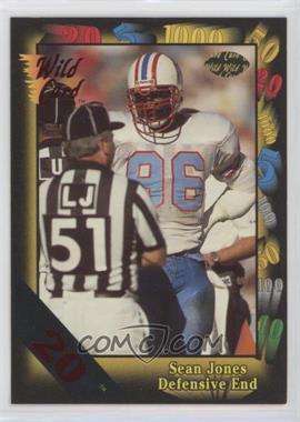 1991 Wild Card - [Base] - 20 Stripe #2 - Sean Jones