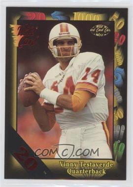 1991 Wild Card - [Base] - 20 Stripe #59 - Vinny Testaverde