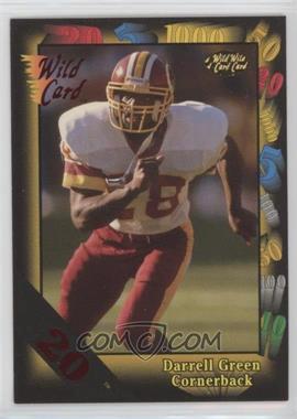 1991 Wild Card - [Base] - 20 Stripe #60 - Darrell Green