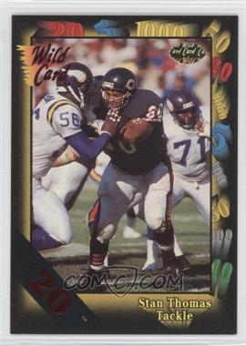 1991 Wild Card - [Base] - 20 Stripe #66 - Stan Thomas