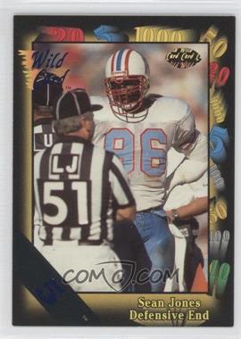 1991 Wild Card - [Base] - 5 Stripe #2 - Sean Jones