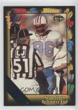 1991 Wild Card - [Base] - 5 Stripe #2 - Sean Jones