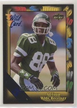 1991 Wild Card - [Base] - 5 Stripe #56 - Al Toon