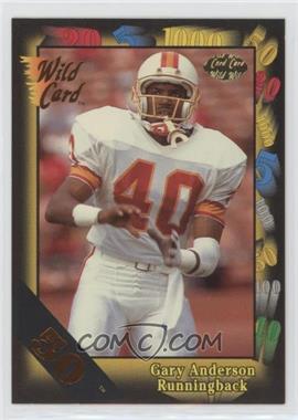 1991 Wild Card - [Base] - 50 Stripe #31 - Gary Anderson