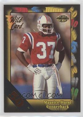 1991 Wild Card - [Base] - 50 Stripe #48 - Maurice Hurst