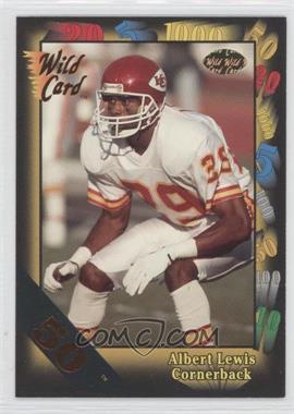 1991 Wild Card - [Base] - 50 Stripe #87 - Albert Lewis