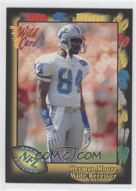 1991 Wild Card - [Base] #106 - Herman Moore