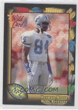 1991 Wild Card - [Base] #106 - Herman Moore