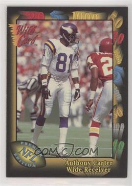 1991 Wild Card - [Base] #114 - Anthony Carter