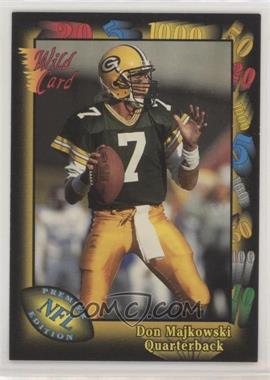 1991 Wild Card - [Base] #117 - Don Majkowski