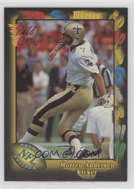 1991 Wild Card - [Base] #124 - Morten Andersen