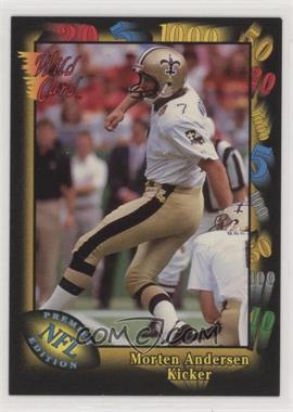 1991 Wild Card - [Base] #124 - Morten Andersen