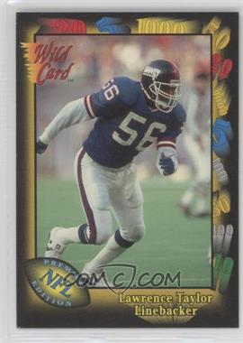 1991 Wild Card - [Base] #144 - Lawrence Taylor