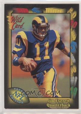 1991 Wild Card - [Base] #15.1 - Jim Everett