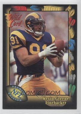 1991 Wild Card - [Base] #153 - Kevin Greene