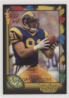 1991 Wild Card - [Base] #153 - Kevin Greene