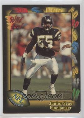 1991 Wild Card - [Base] #38 - Junior Seau [EX to NM]