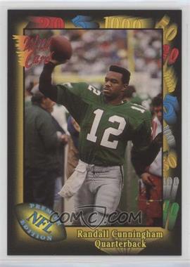 1991 Wild Card - [Base] #61 - Randall Cunningham