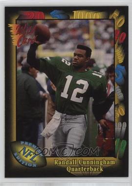 1991 Wild Card - [Base] #61 - Randall Cunningham